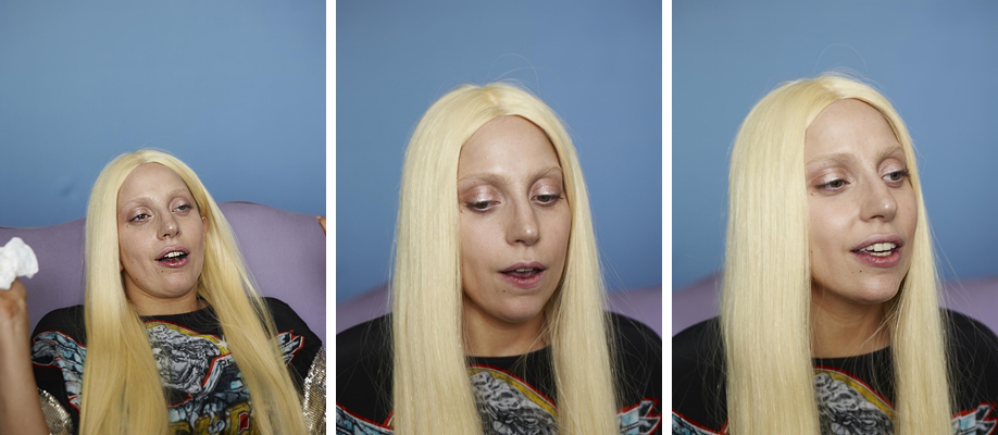 Lady Gaga without Photoshop