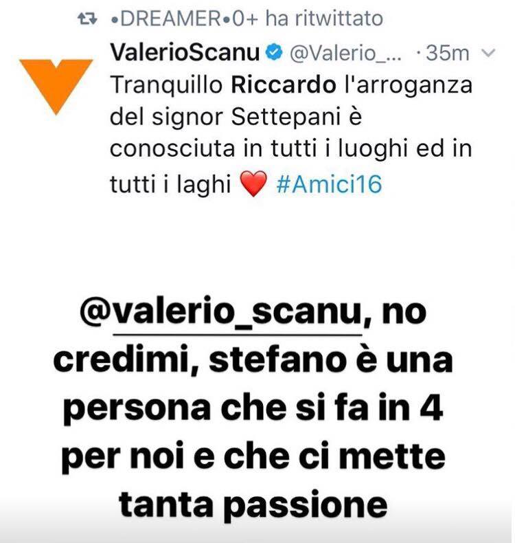 Valerio Scanu e Riccardo Marcuzzo