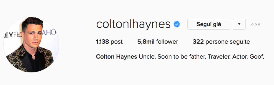 Colton Instagram