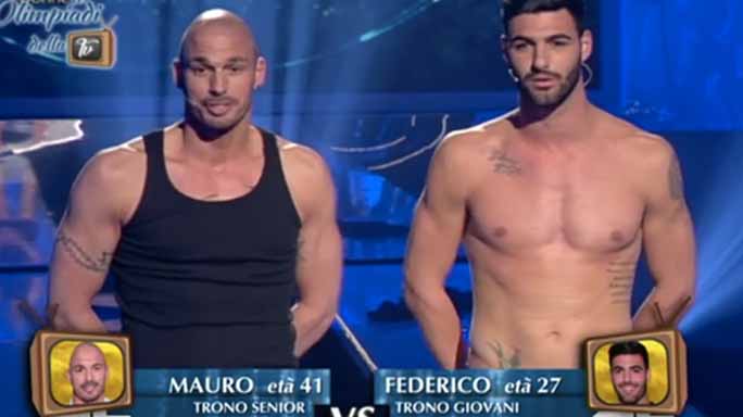 Olimpiadi della TV- Mauro VS Federico nella sfilata in défilé (VIDEO) 2