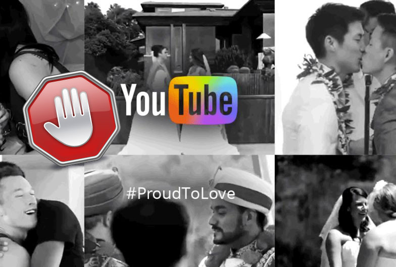 you tube is over party lgbt community