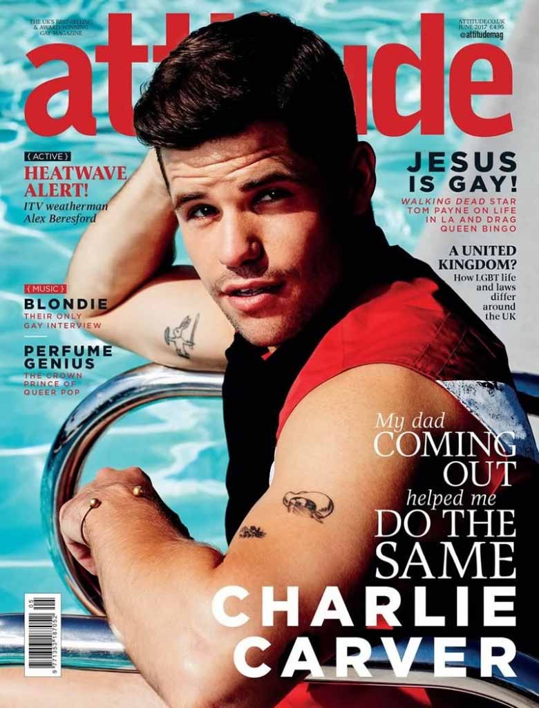 Charlie Carver Attitude Magazine 2017