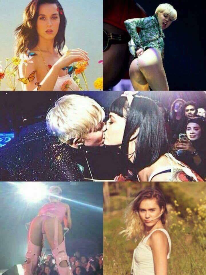 Miley Cyrus e Katy Perry