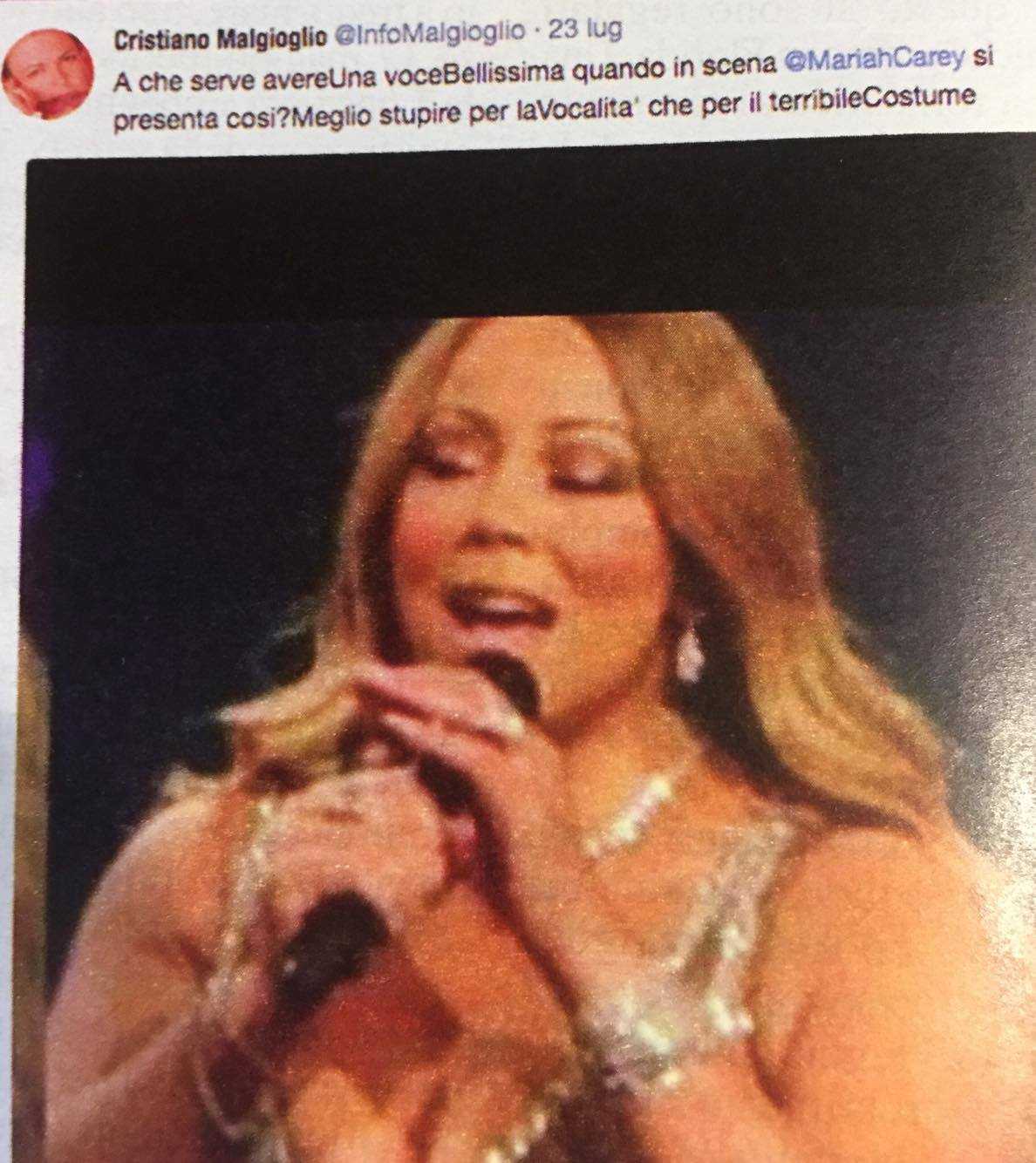 Cristiano Malgioglio Mariah Carey