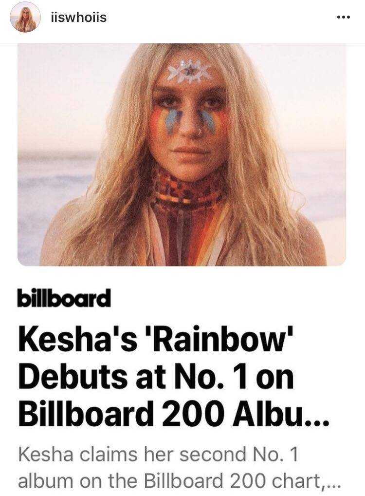 Kesha Billboard
