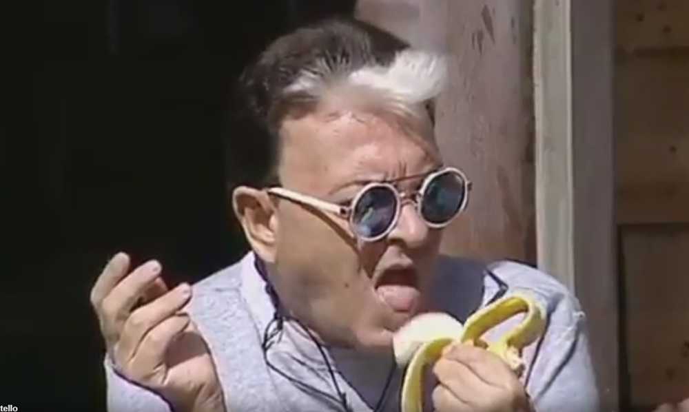 Cristiano Malgioglio banana