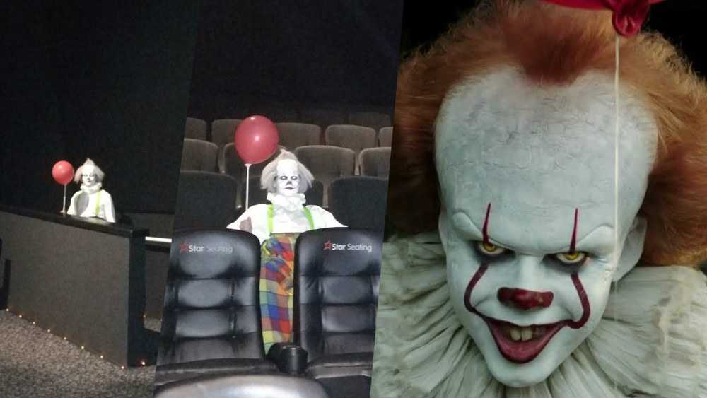 it pennywise clowns cinema video