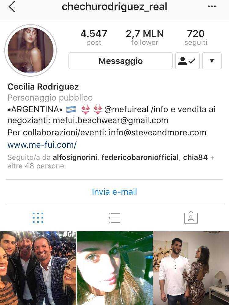 Cecilia Rodriguez Instagram