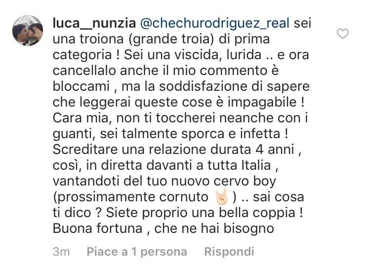 Cecilia Rodriguez offese Instagram (2)