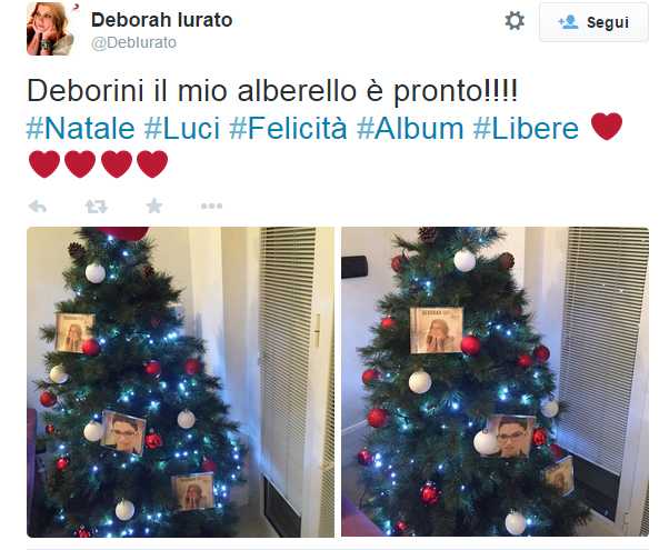 Deborah Iurato Albero di Natale