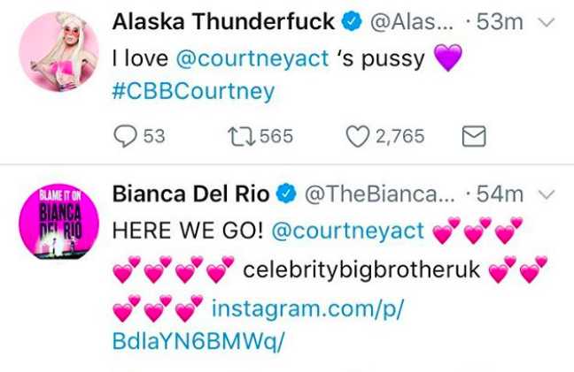 Alaska e Bianca Del Rio