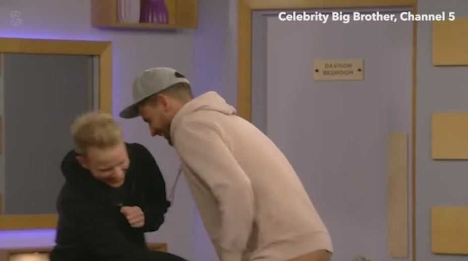 Celebrity Big Brother Courtney Act and Andrew Brady (1)
