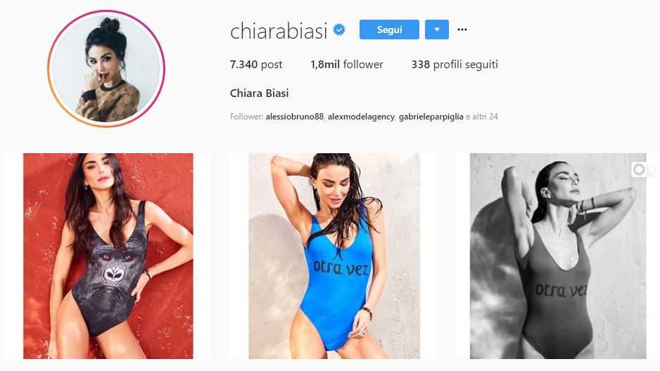 Chiara Biasi Instagram