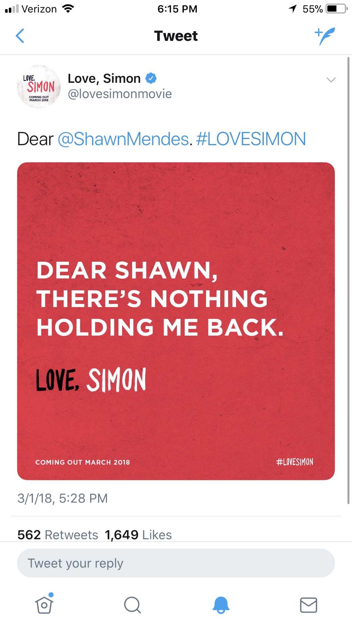 love simon shawn mendes