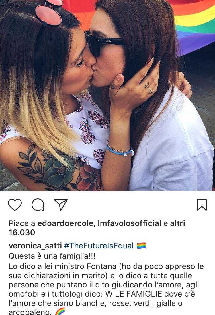 Veronica Satti Gay Pride Liguria