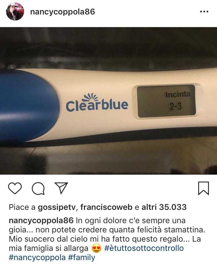 Nancy Coppola incinta (2)