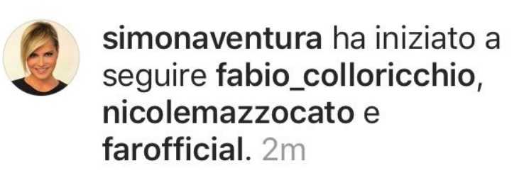 Simona Ventura Instagram