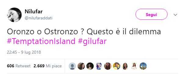 Temptation Island, vip contro Oronzo i messaggi di Facchinetti, Ventura e Nilufar (2)