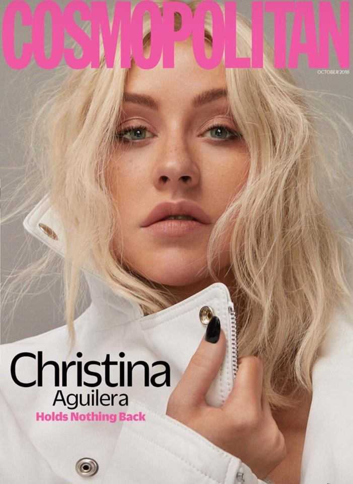 Christina Aguilera Cosmopolitan 2018 (2)