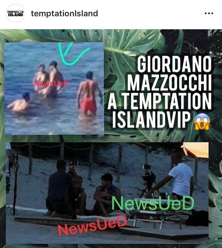 Giordano Mazzocchi Temptation Island Vip