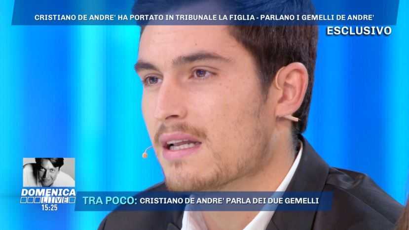 Filippo De Andre Domenica Live (4)