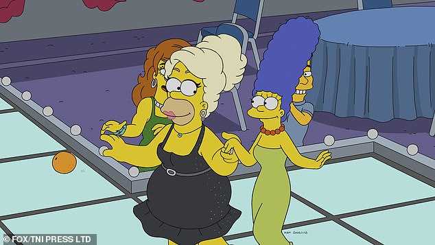 Homer Simpson Drag Queen Werking Mum (1)