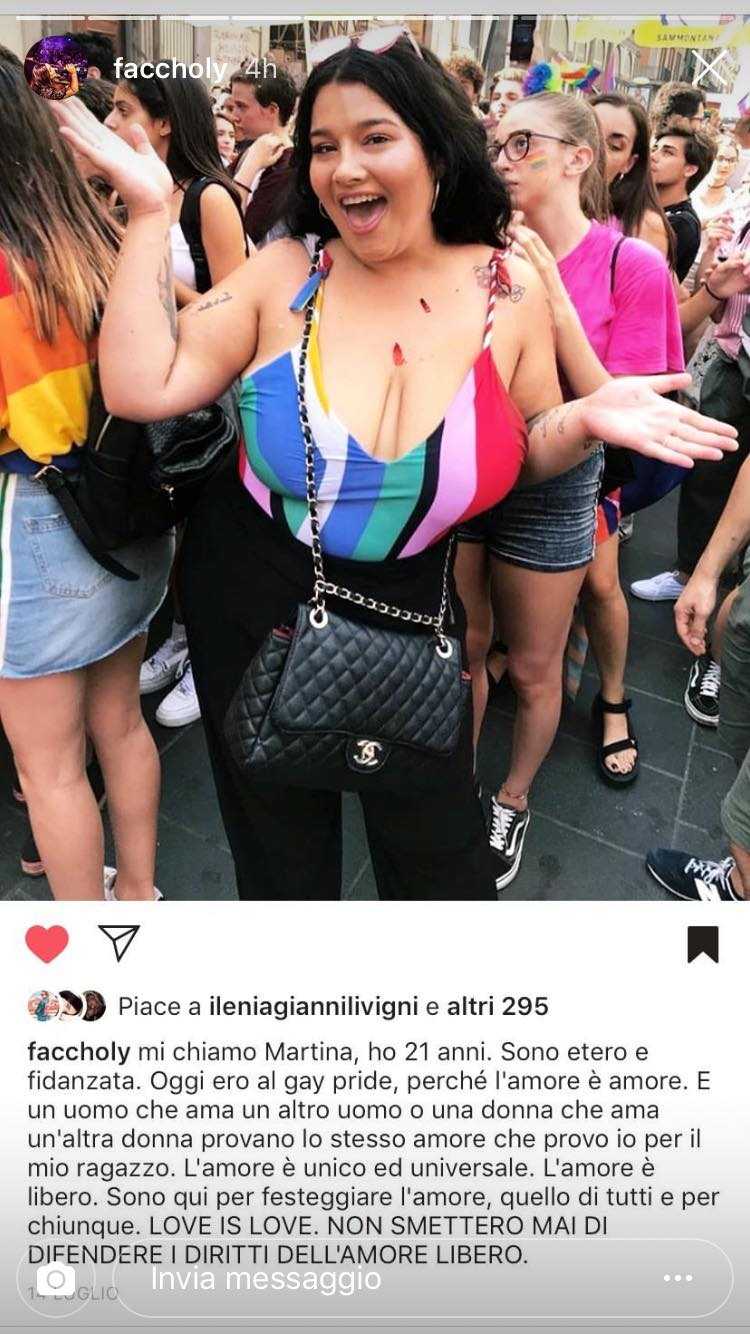 Martina Faccioli Gay Pride