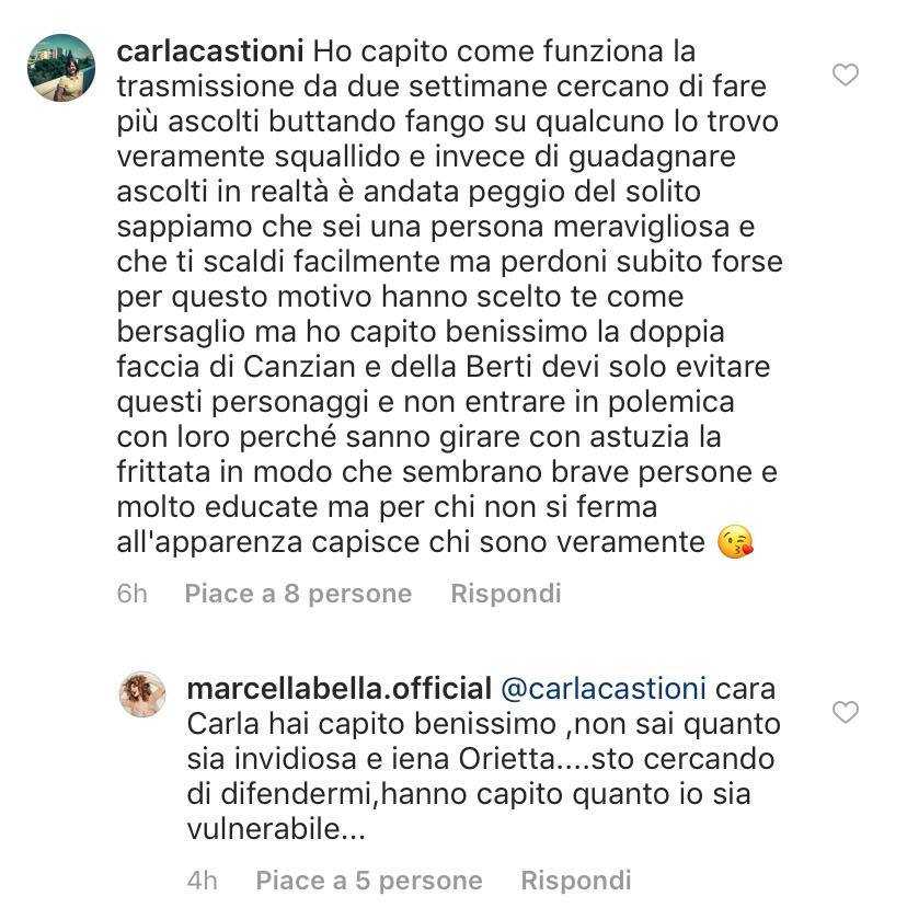 Marcella Bella Instagram Ora O Mai Più