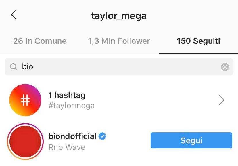 Biondo Taylor Mega instagram 3