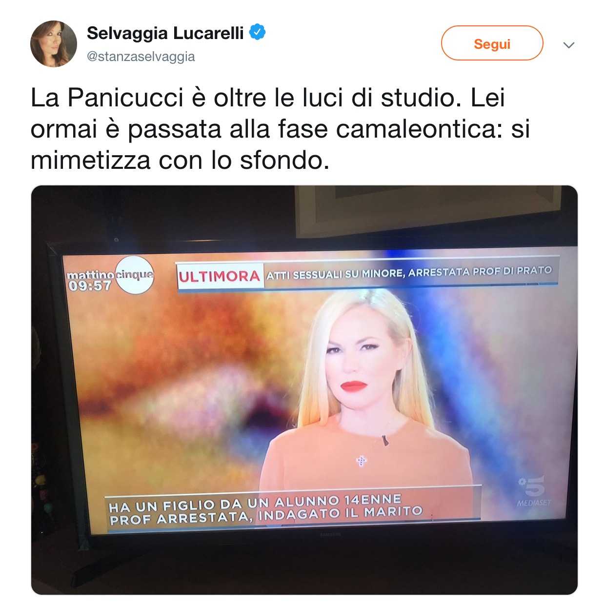 Federica Panicucci Selvaggia Lucarelli