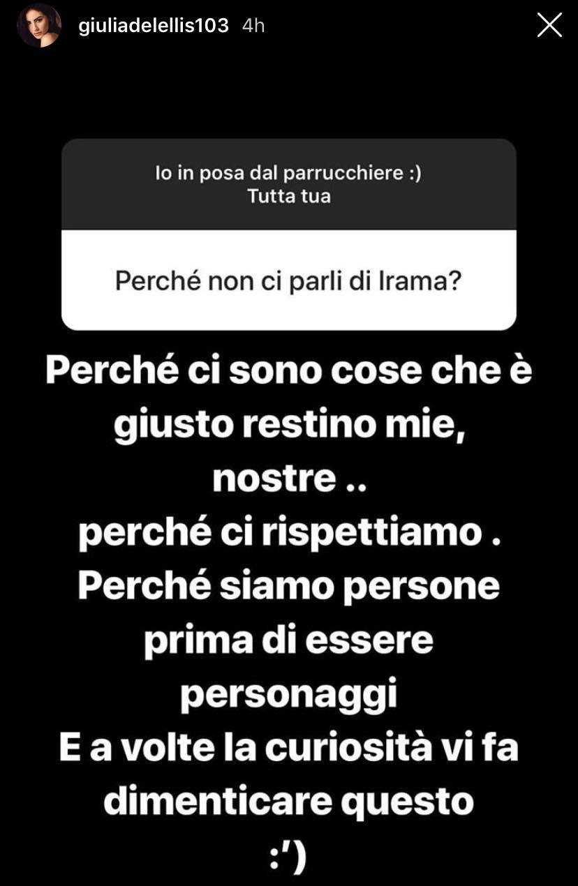 Giulia De Lellis Instagram Irama