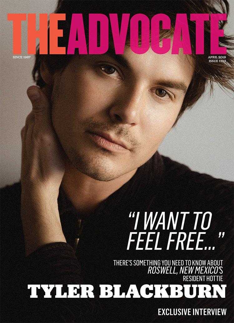 tyler blackburn coming out gay