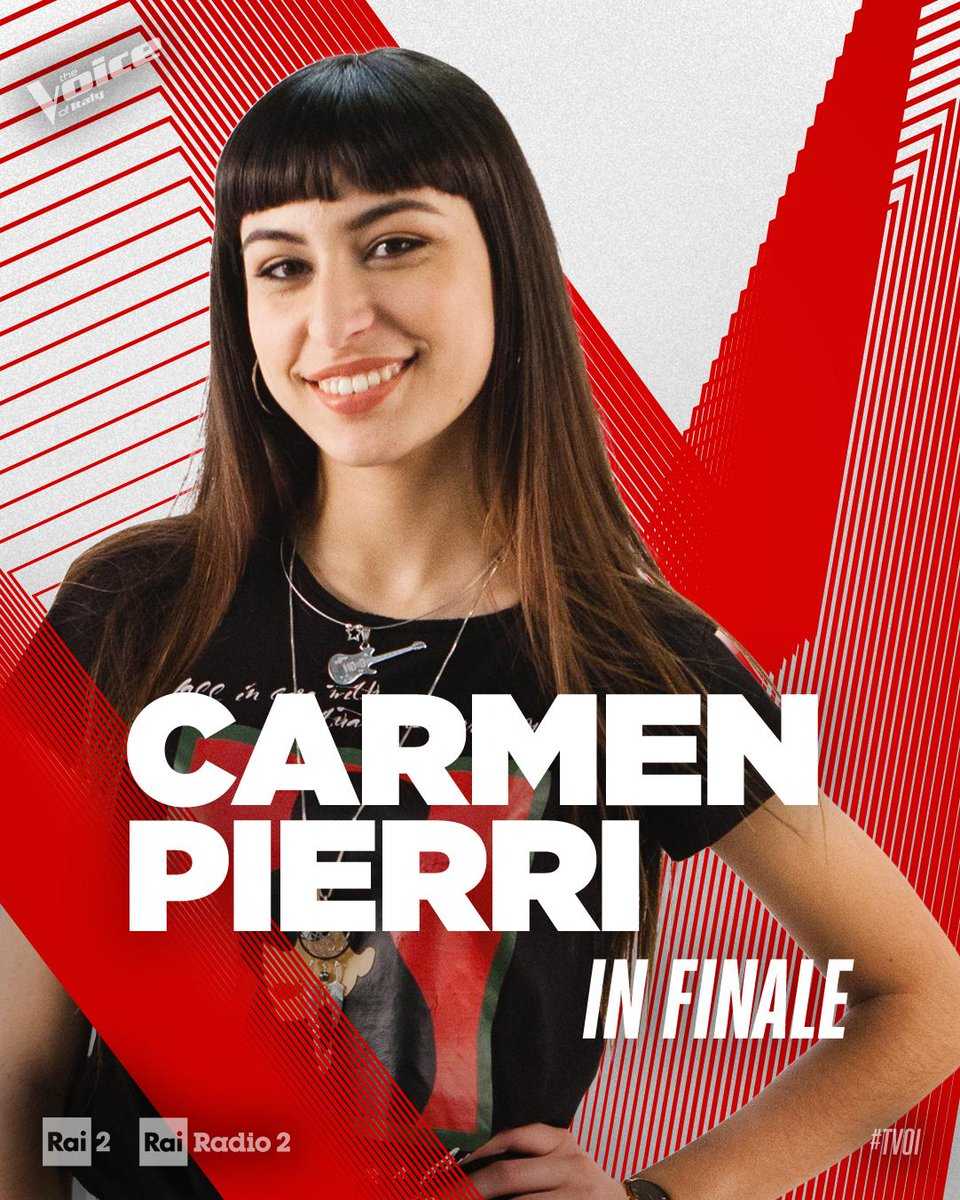 The Voice Of Italy Carmen Pierri
