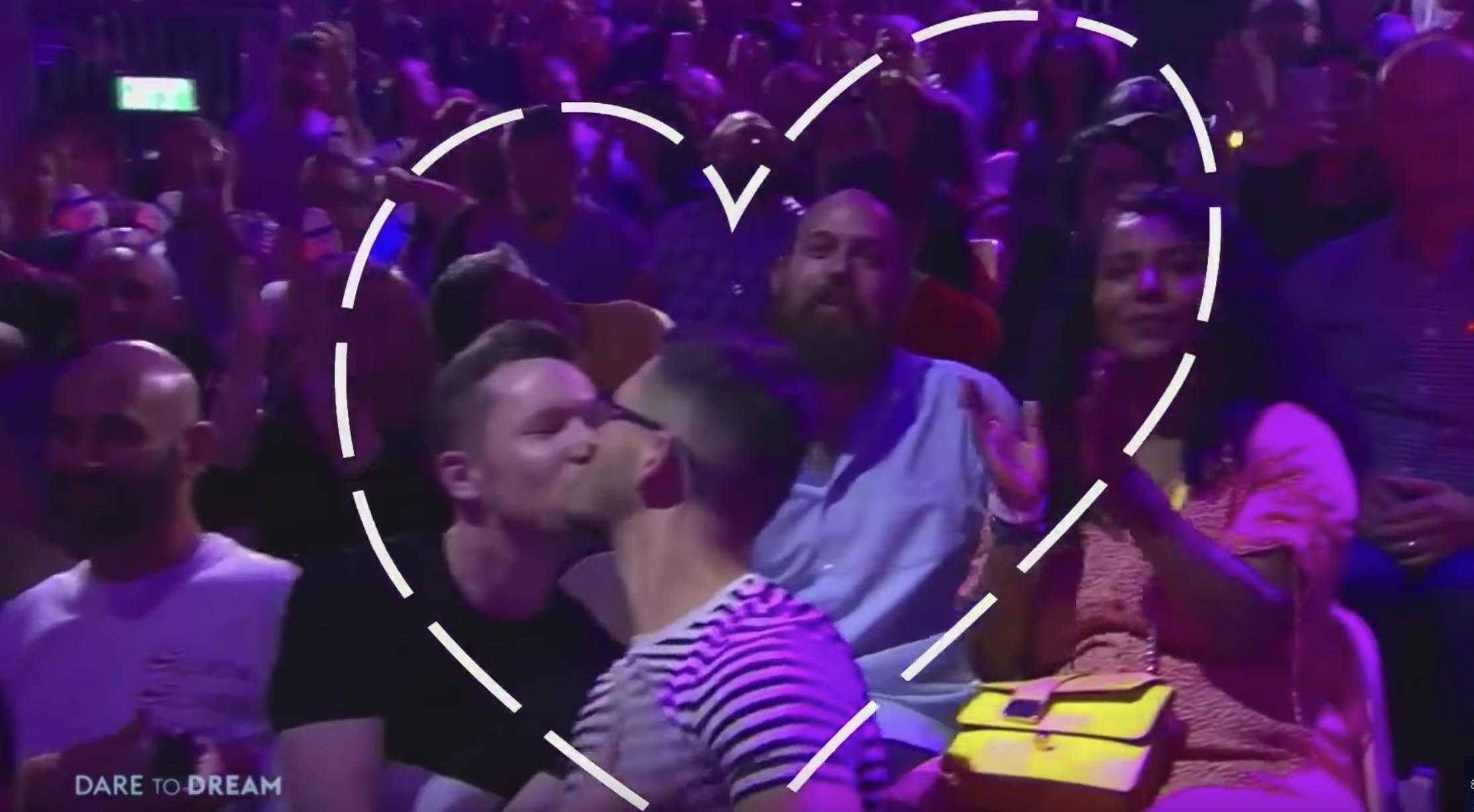 gay kiss eurovision