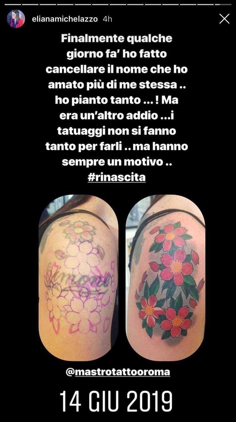Eliana Michelazzo tatuaggio