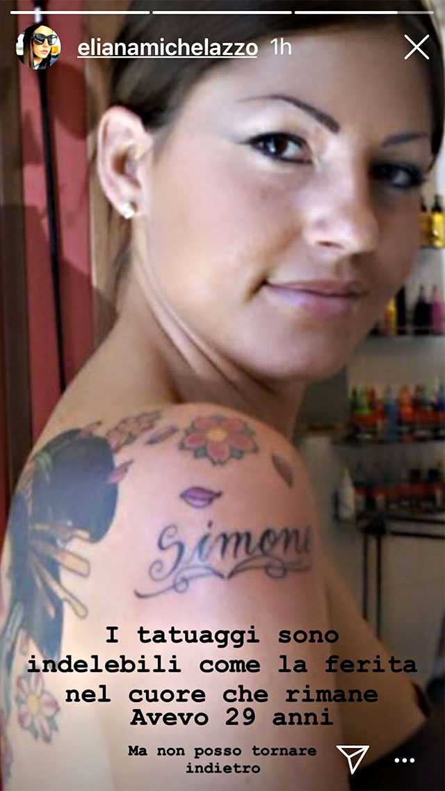 Eliana michelazzo simone tatuaggio