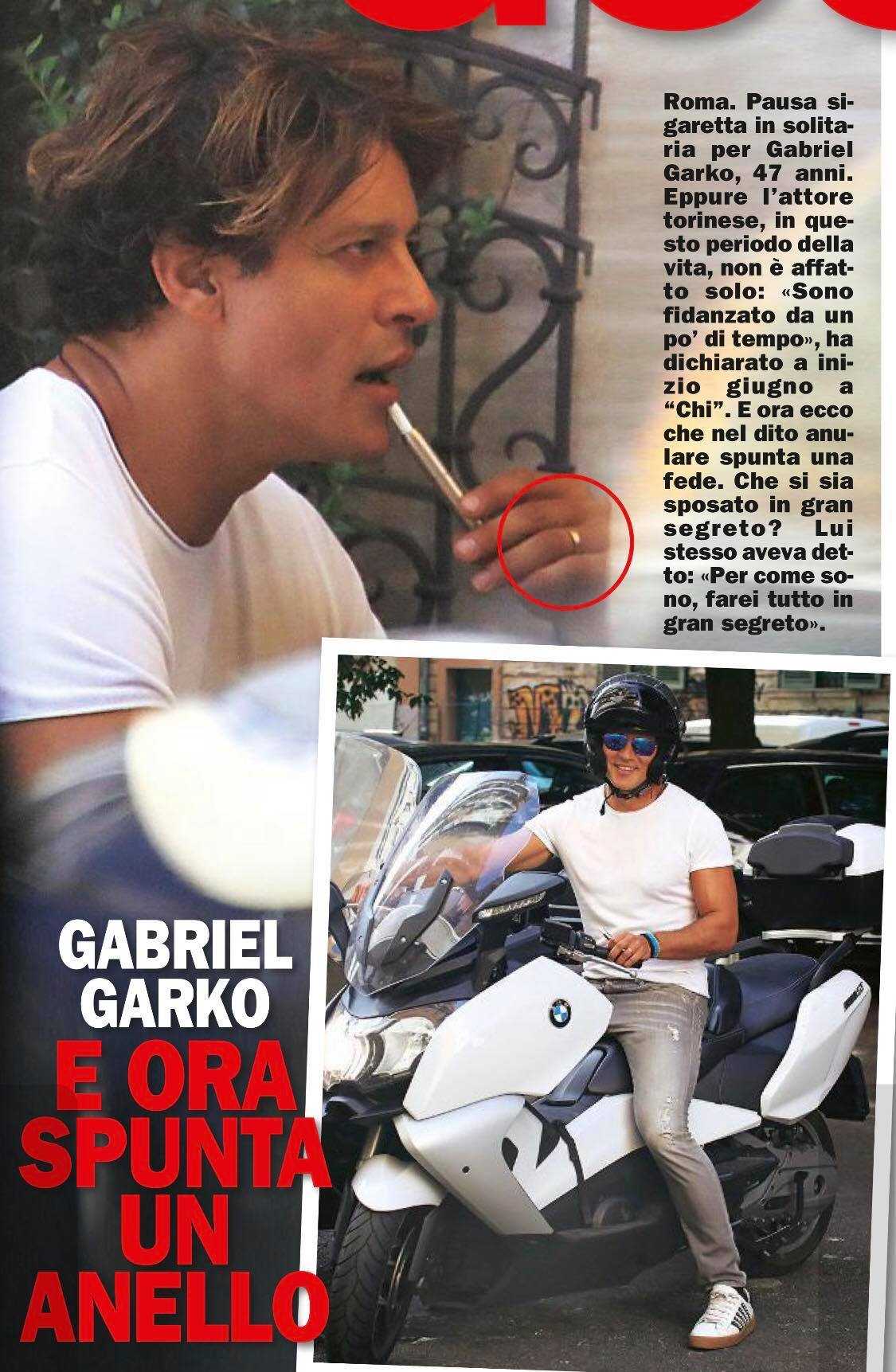 Gabriel Garko sposato