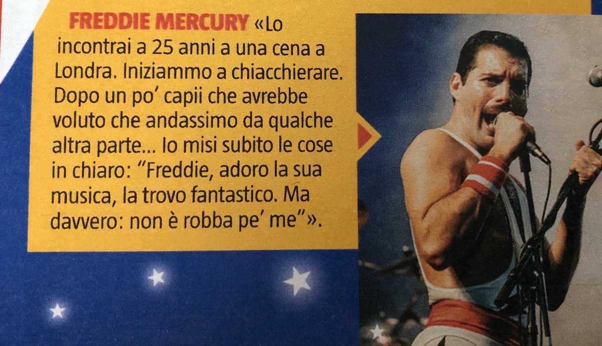 Paolo Bonolis Freddie Mercury gay