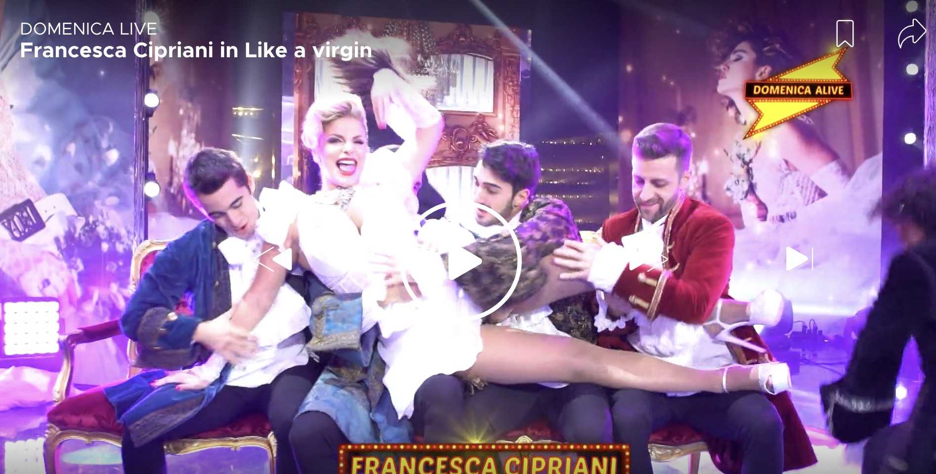 Francesca Cipriani Madonna Domenica Alive
